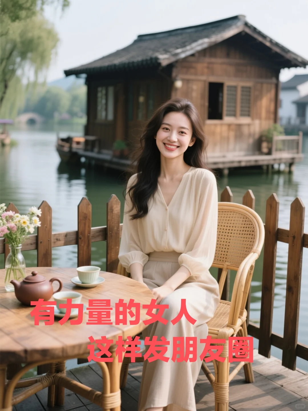 有力量的女人都这样发朋友圈