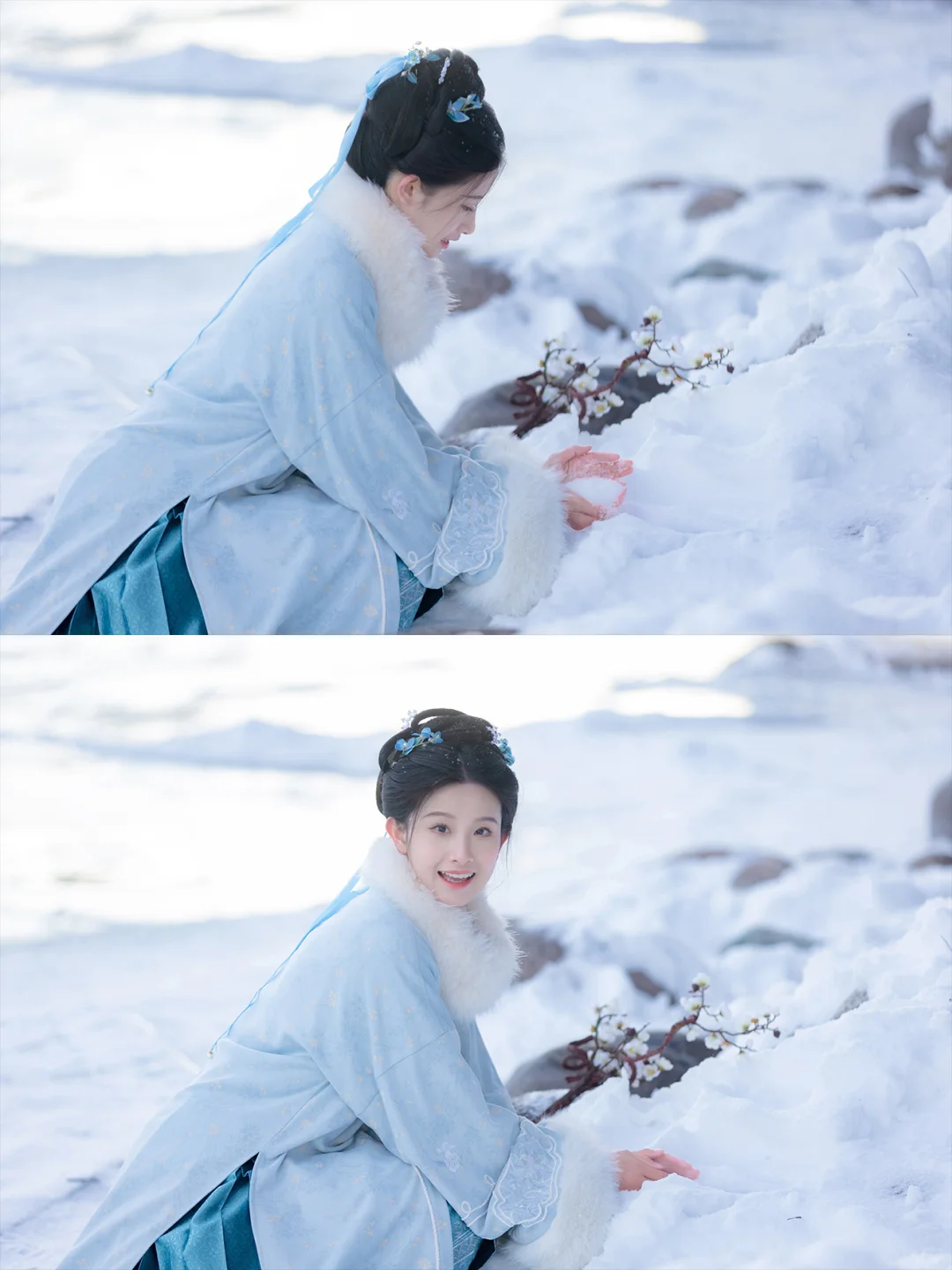 “雪似故人人似雪”