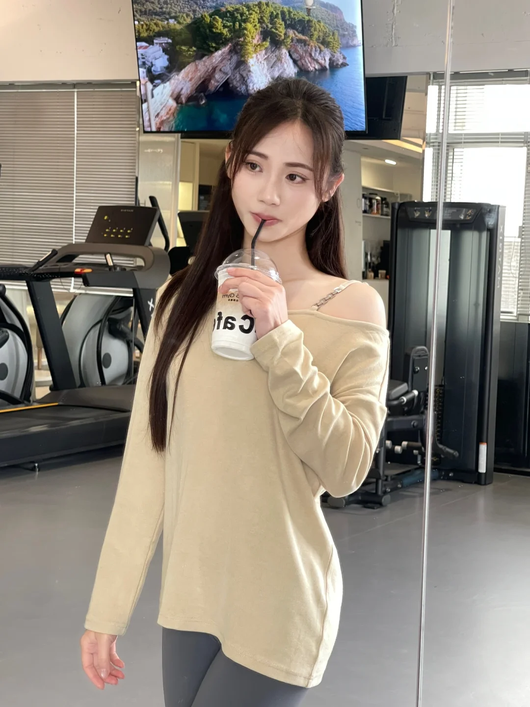 好爱这套韩女风运动套装啊！！！