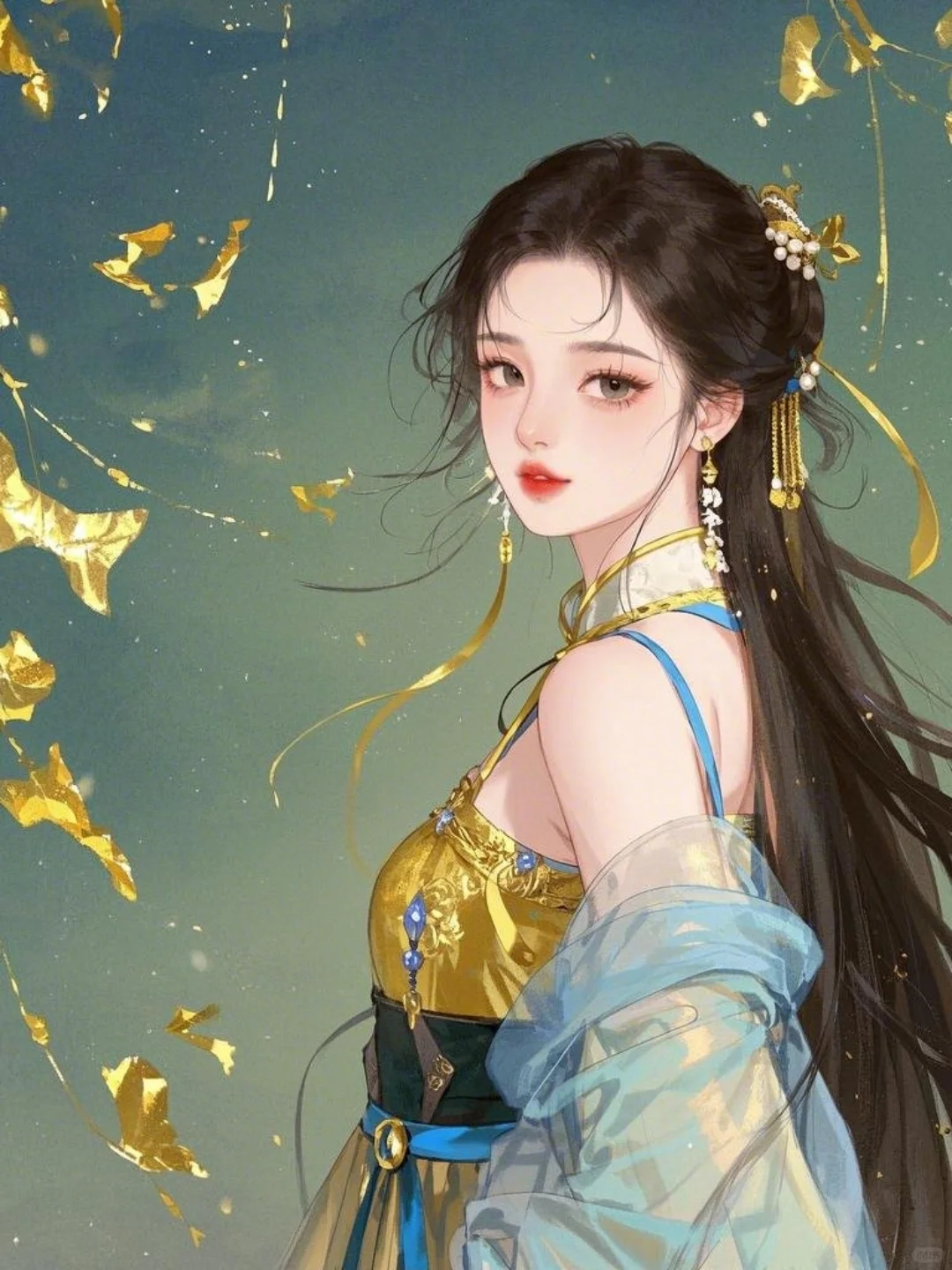 水墨丹青描绘不出你的眉眼