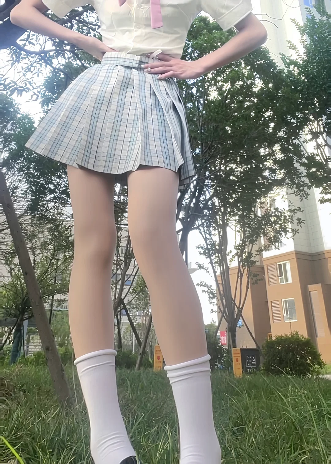 女大学生出门日常jk穿搭！！真的好好看