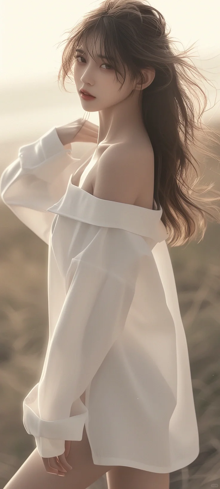 壁纸 | 全面屏美女手机壁纸 Y110