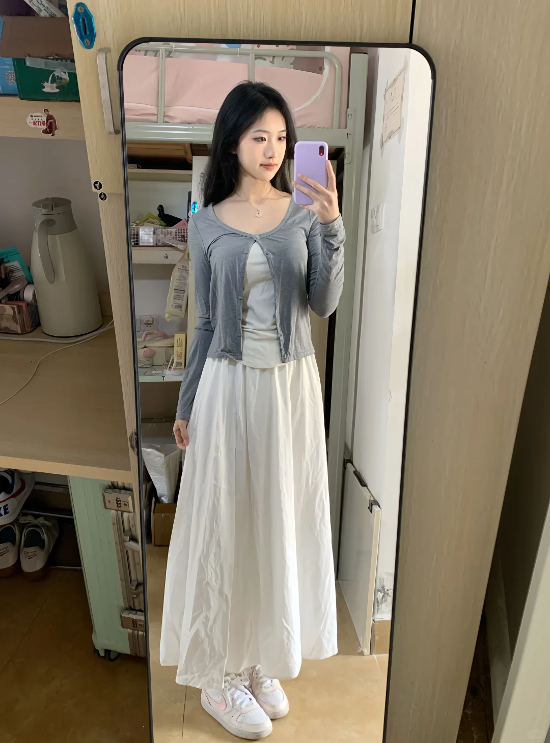 温柔风白月光穿搭
