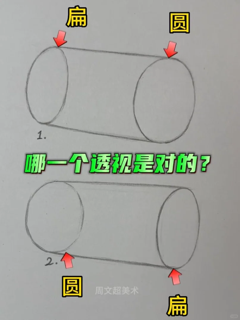 掌握方法轻松拿捏透视！你觉得哪个是对的？
