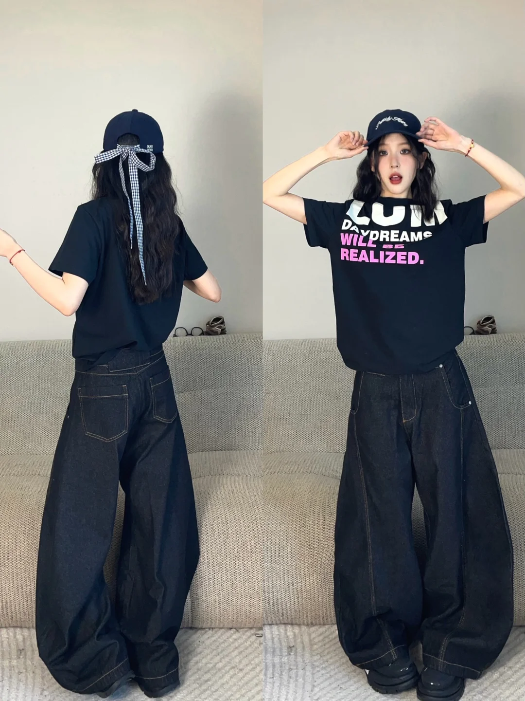 美式复古松弛感*夏天才是不费力穿搭的主场