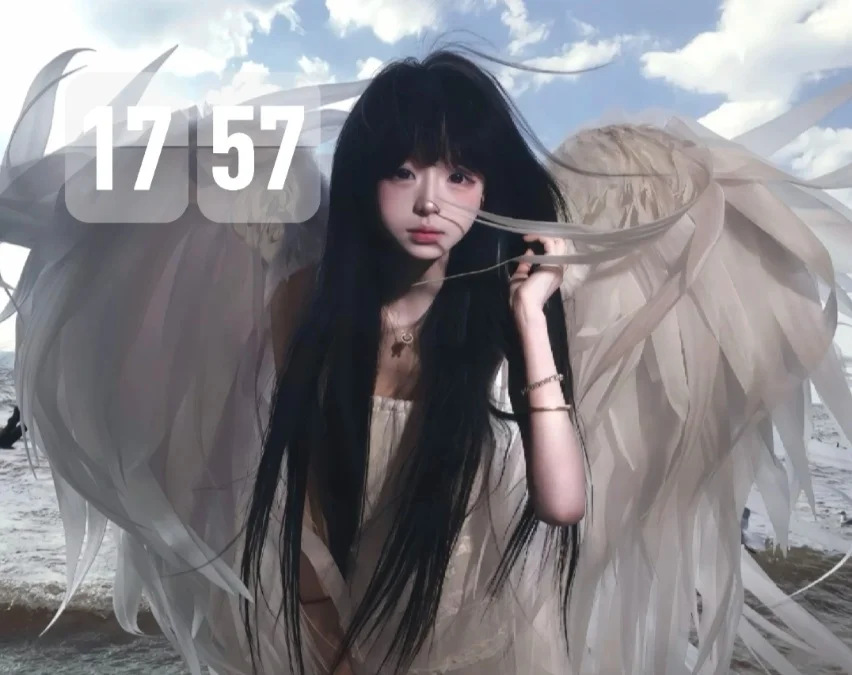 这是堕入凡间的天使么