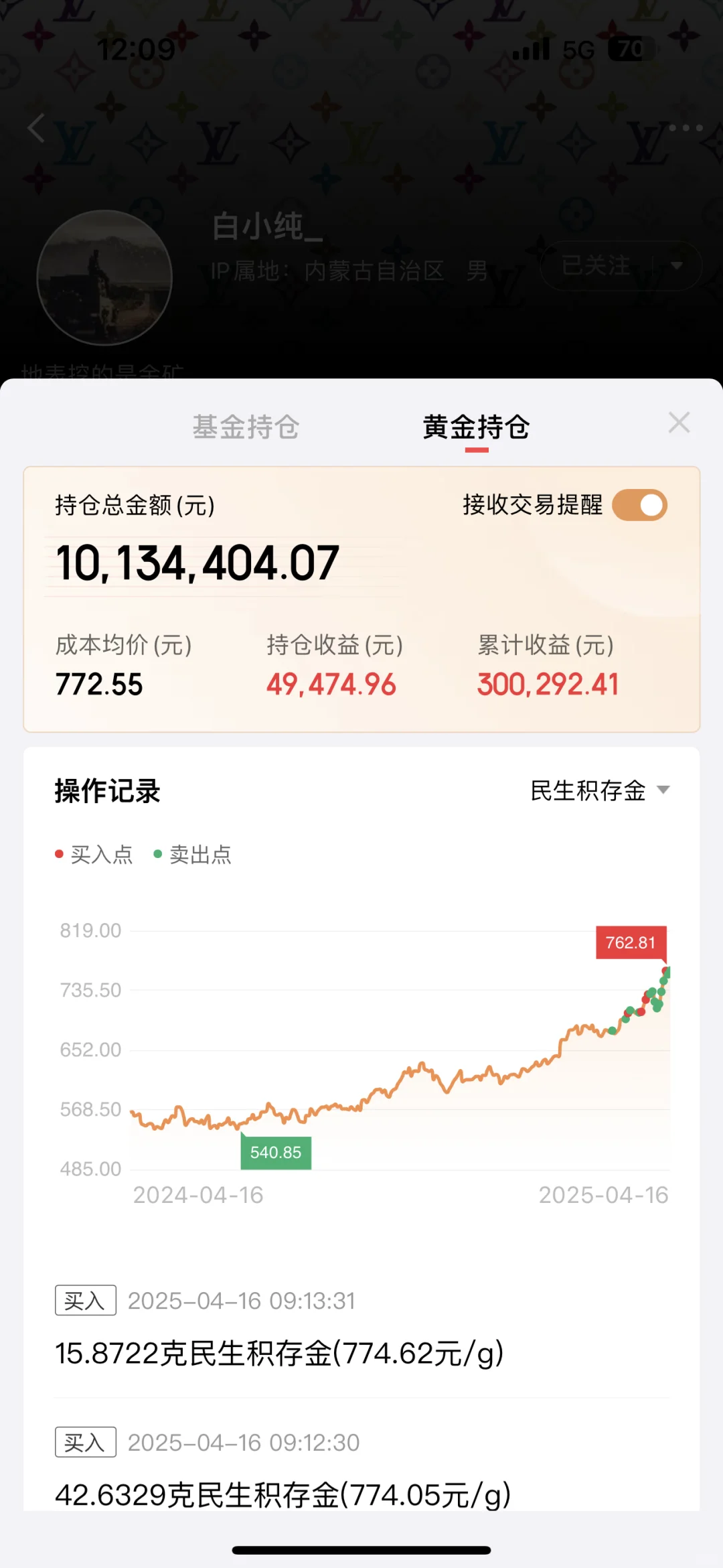 刚刚772买1000万，都赚麻了