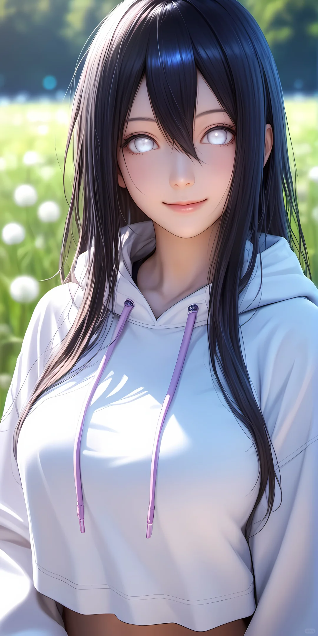 花海里的女忍者
