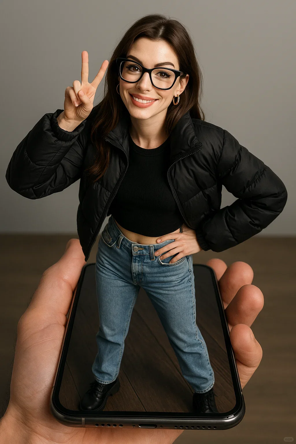 生成透视3D出屏效果图