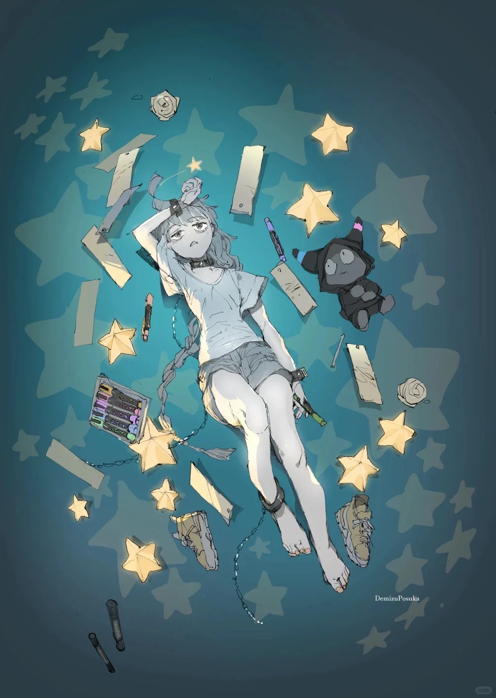 透视鬼才，2D画面秒变4D空间｜出水ぽすか