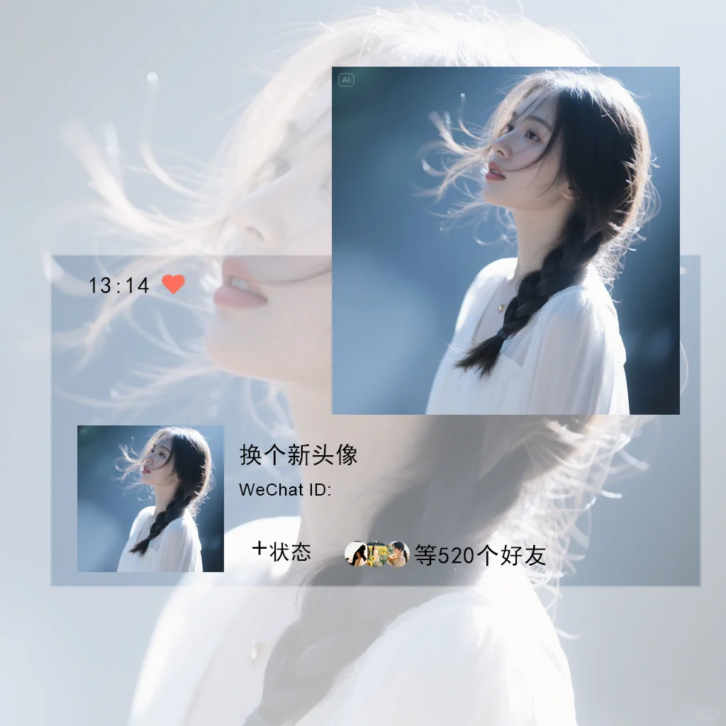 氛围感女头；WeChat.头像‖