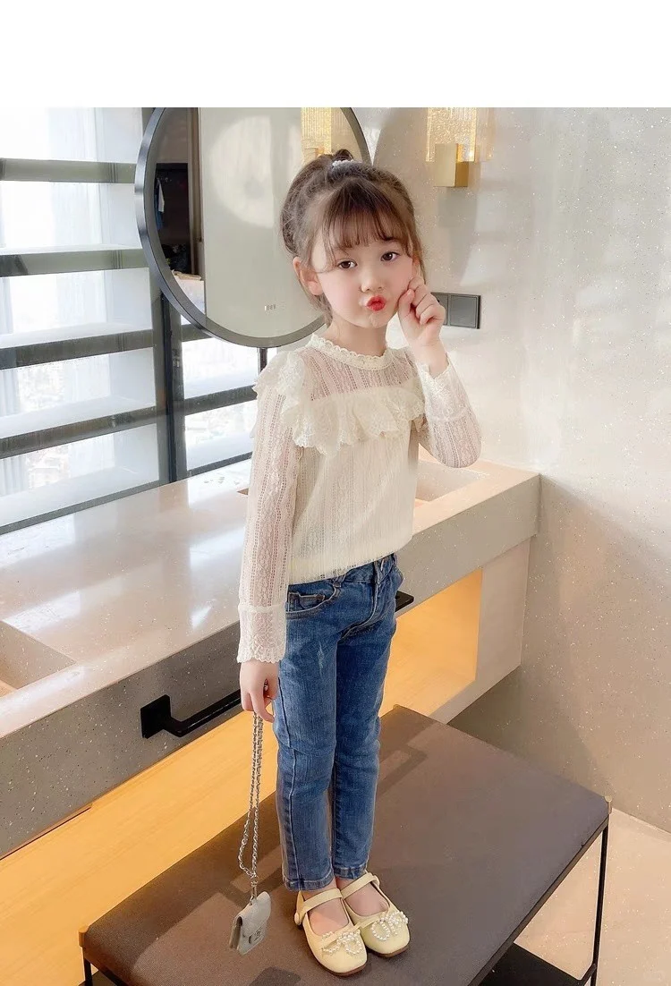 🌸日系蕾丝小衫，洋气必备👗