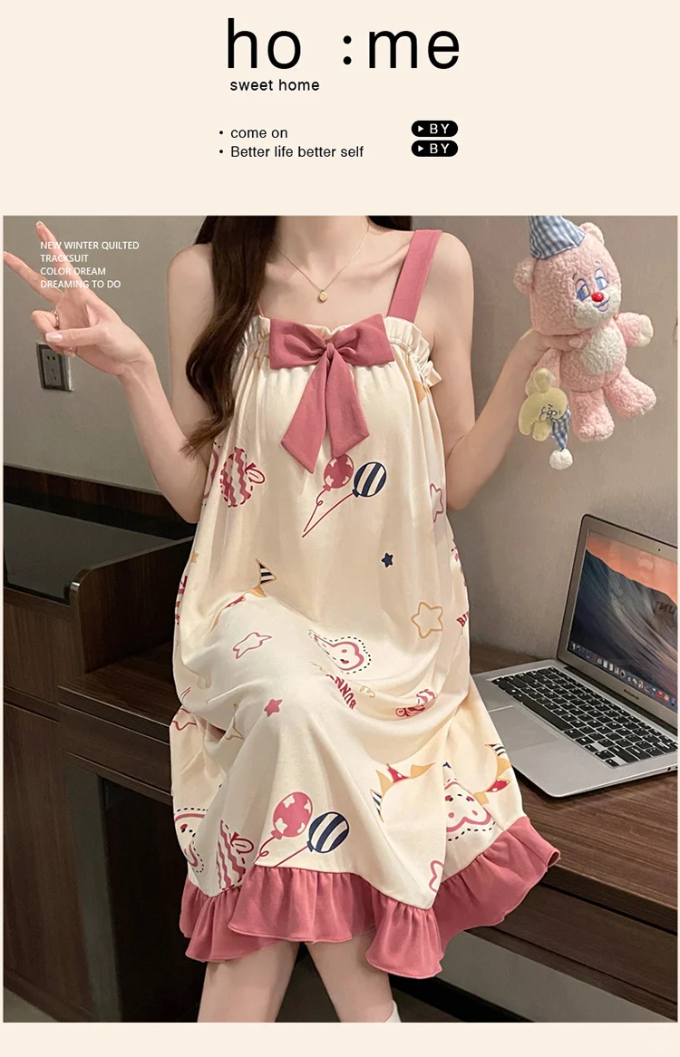 夏季必备👗性感吊带裙睡衣