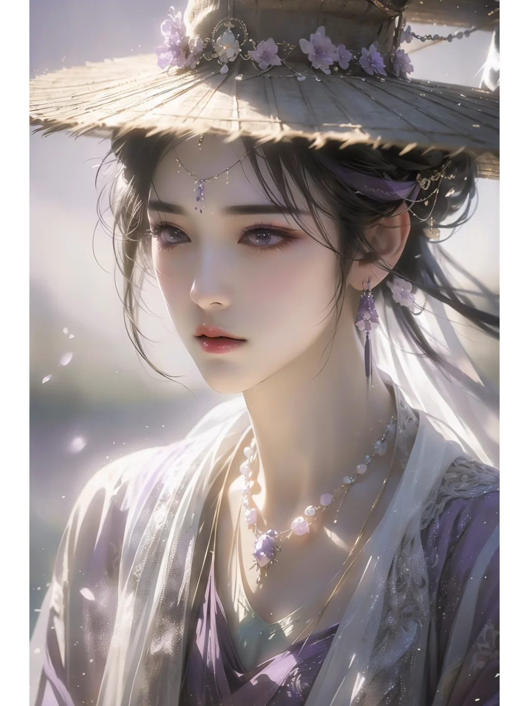 古风美人|凤眸翠瞳，如琼如玉