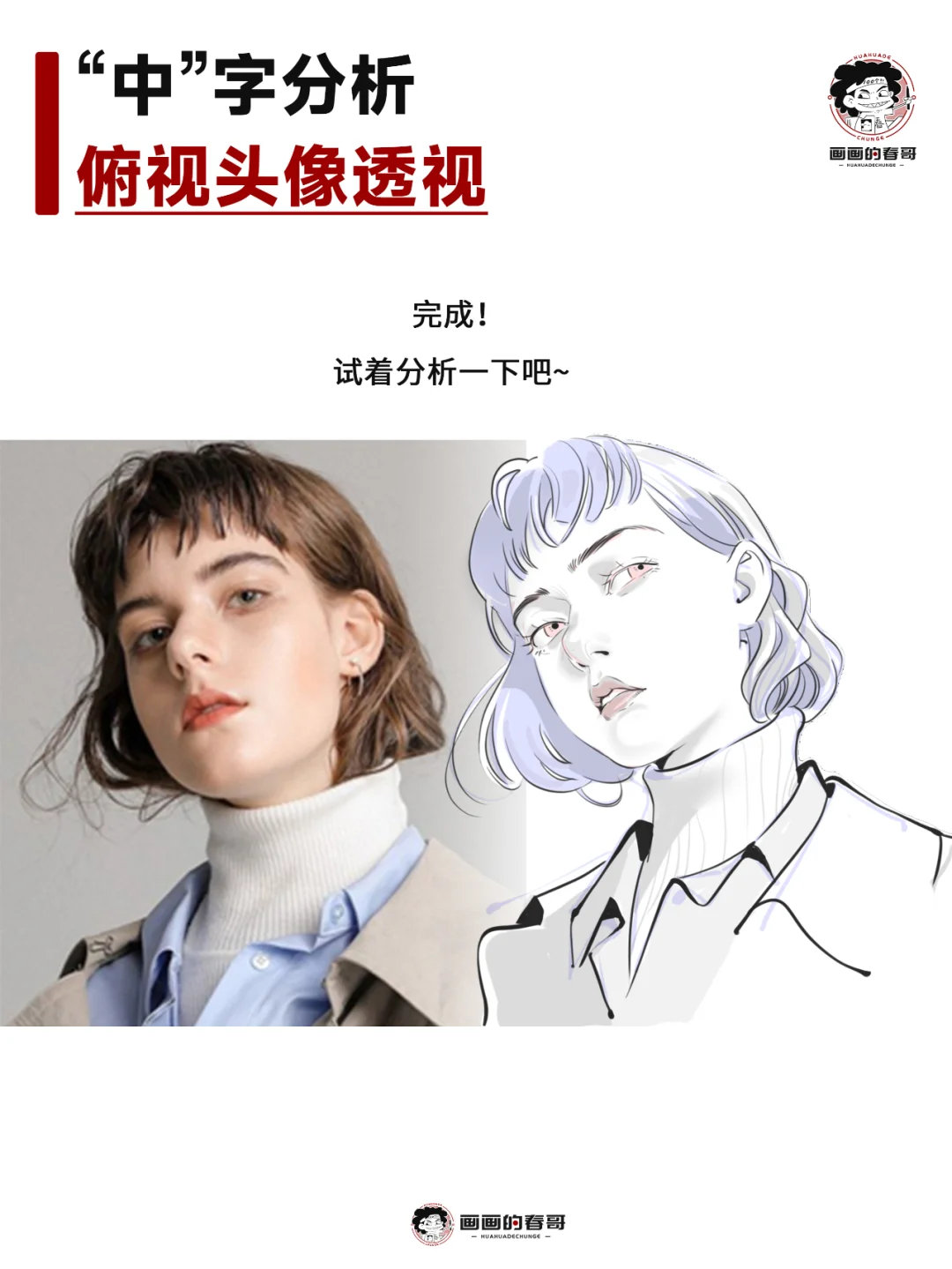 头部透视这样分析！