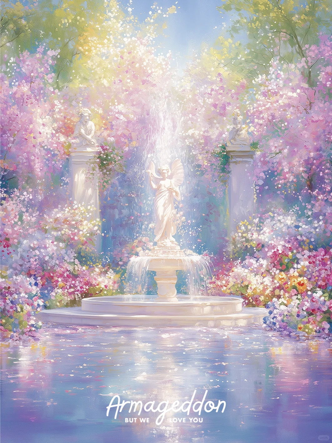 冲走焦虑的神圣泉水，春日女神的温柔祝福～