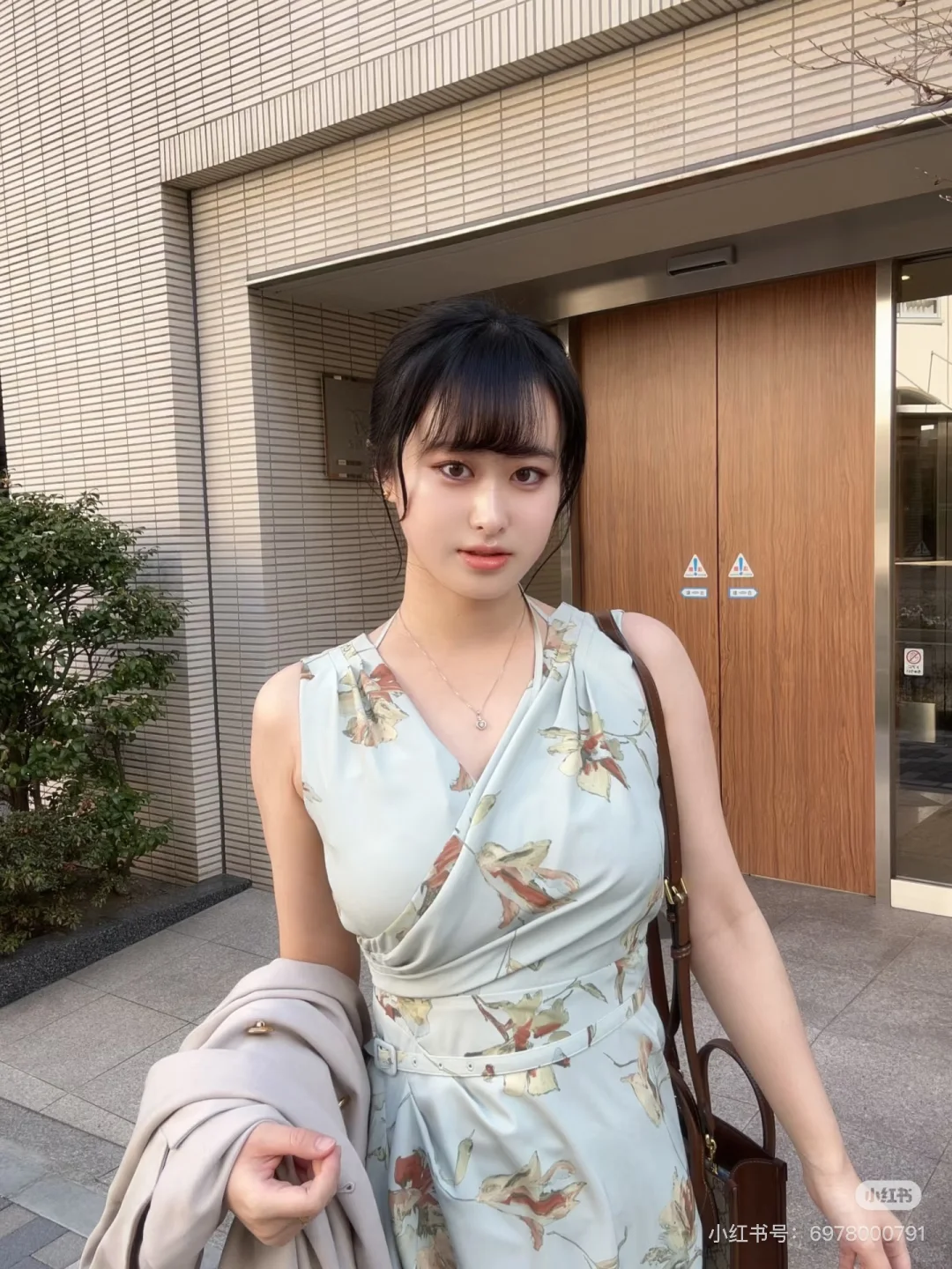 日系SNIDEL印花裙｜集齐了紫色绿色🥹