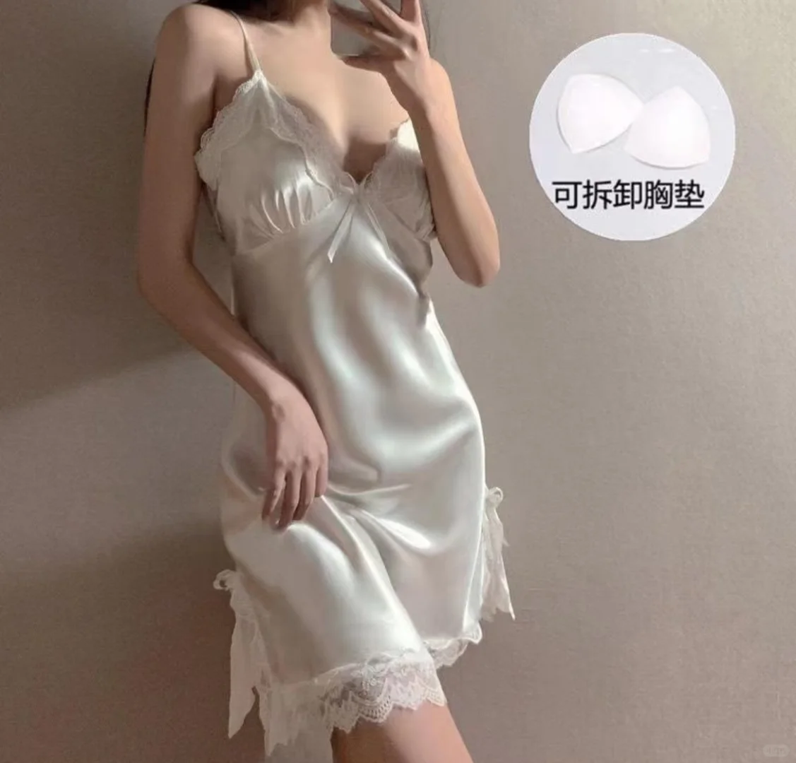 谁懂！这条睡裙真的好高级～