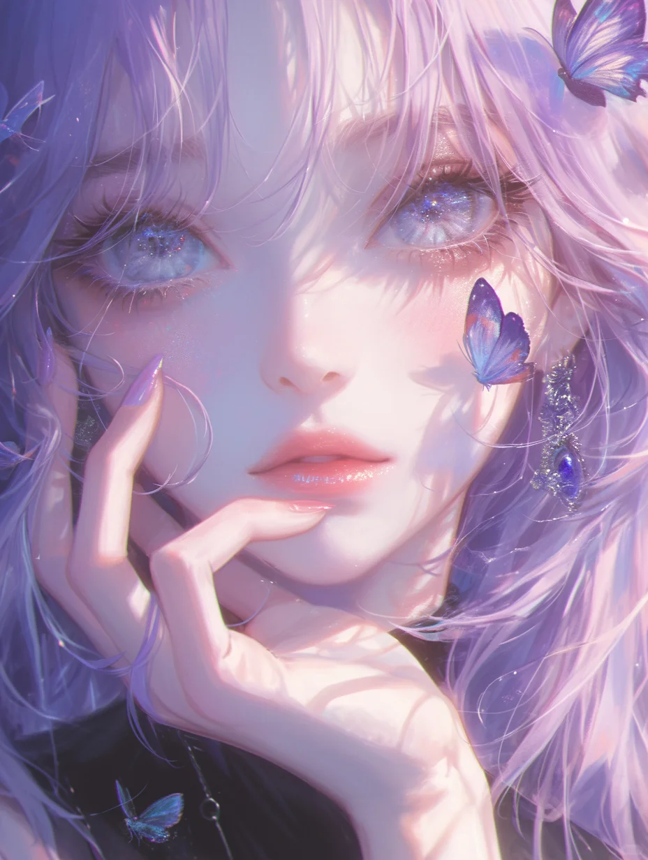 公主，你的紫蝴蝶~