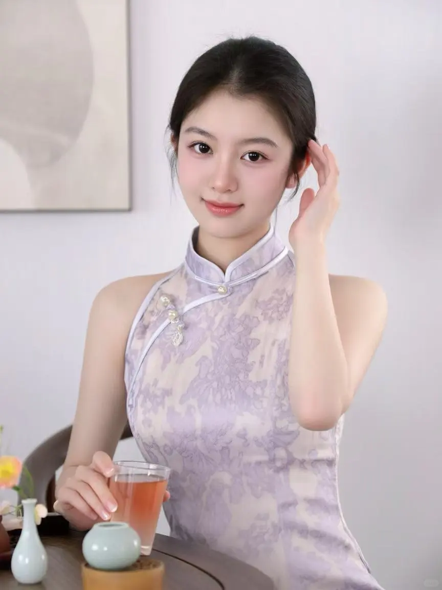好喜欢这种干干净净的淡颜“东方美”