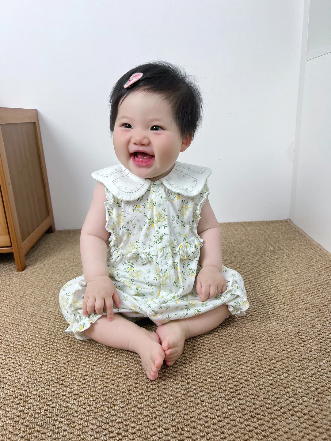 10月龄女宝夏日穿搭合集