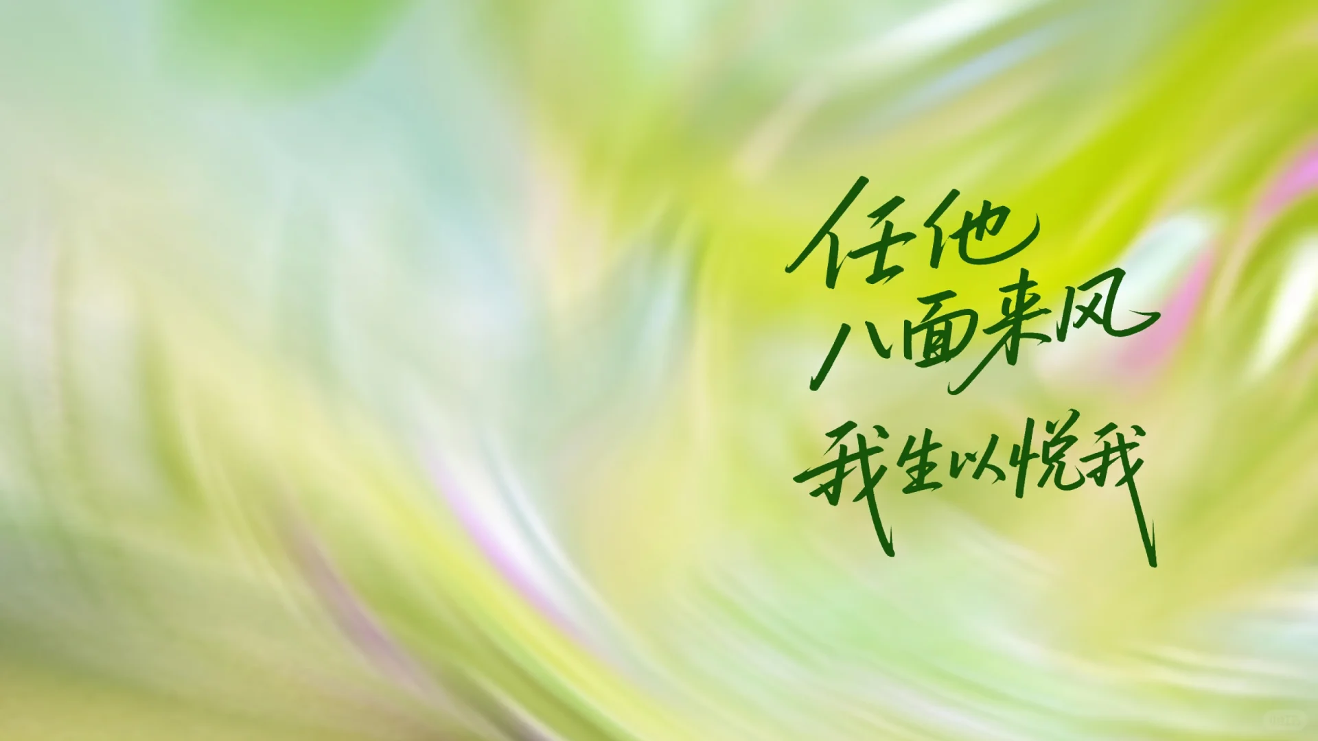 iPad壁纸｜电脑壁纸 我生以悦我