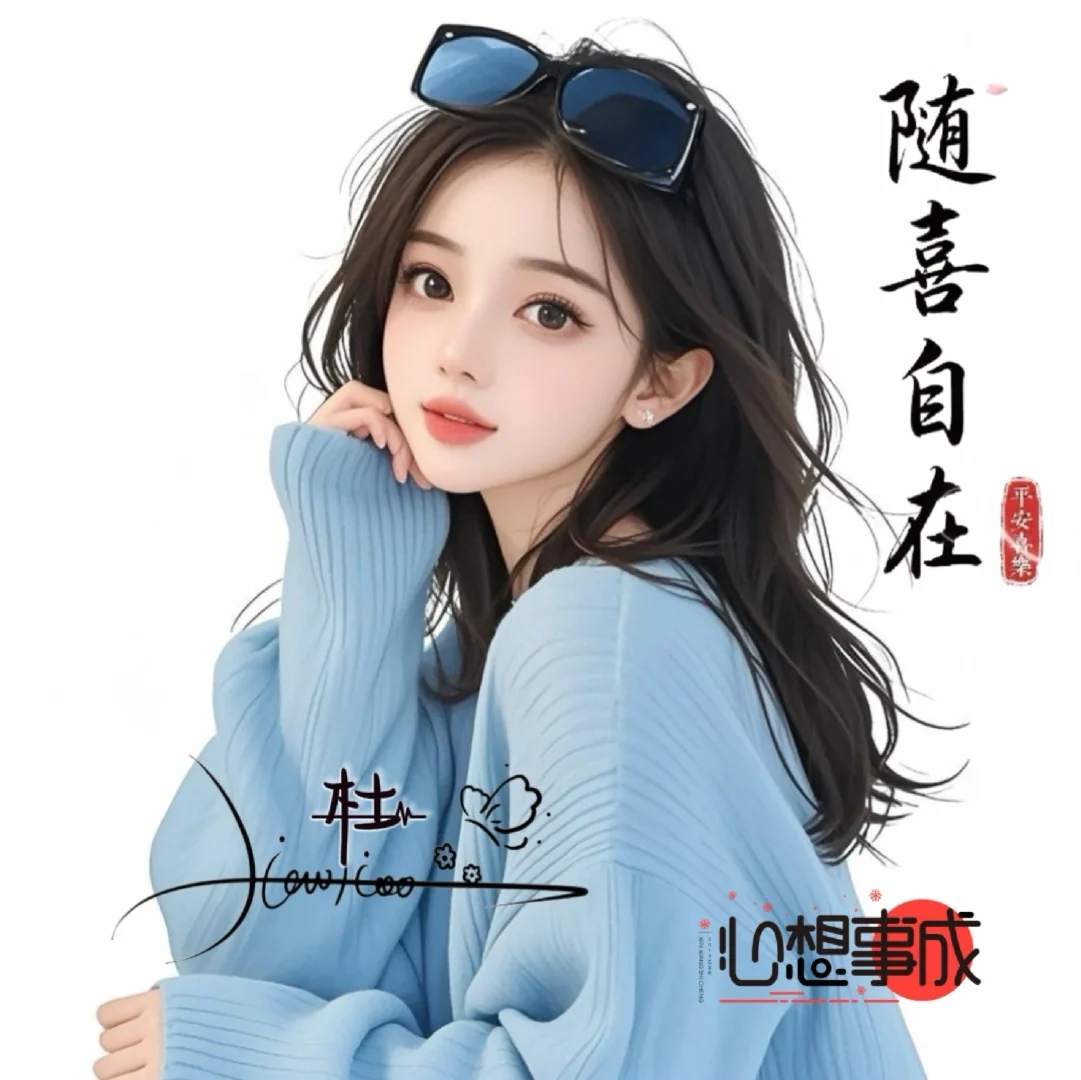 唯美姓氏头像，你留姓氏我来做