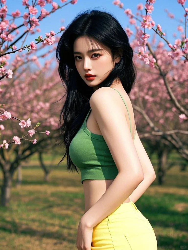 高清时尚美女，冷艳动人