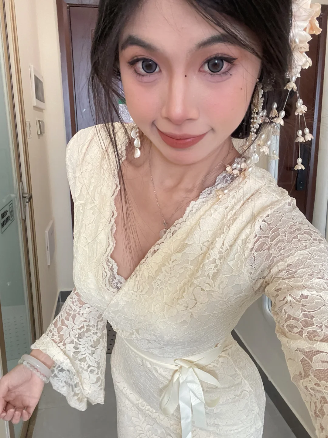 便宜衣服贵贵穿🎀绝美温柔蕾丝裙🔗仅40！！