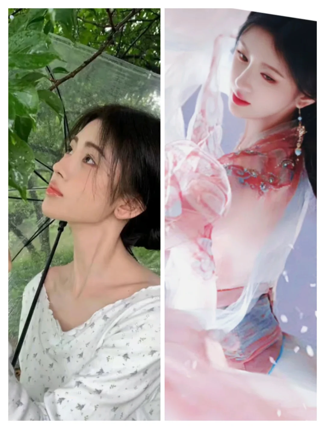 粉紫色温柔到心坎里去了💗