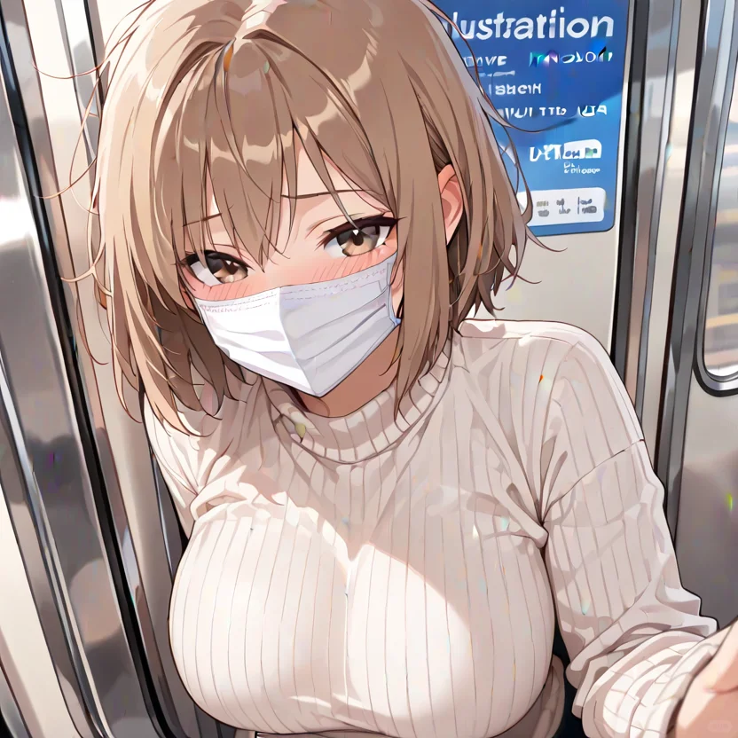 地铁，少女，露出癖