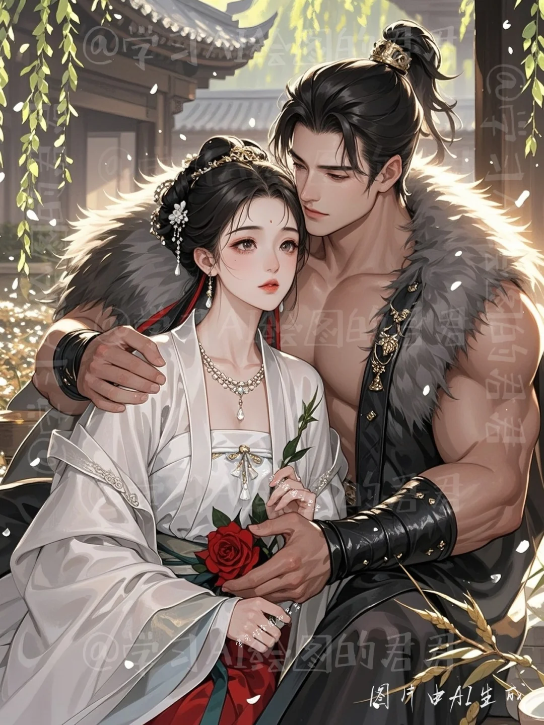 古风情侣｜糙汉将军✖️娇弱美人