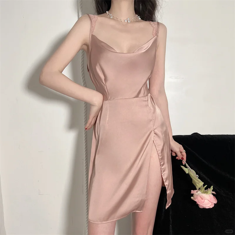 🌙夏夜必备！性感美背吊带睡衣👙
