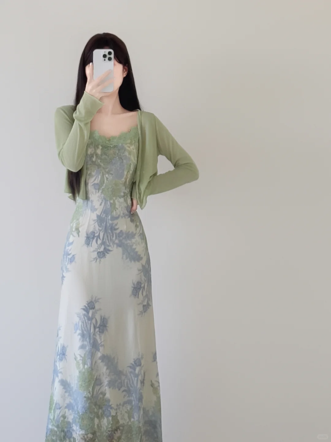 💚绿旗袍显白天花板！夏日冷白滤镜大合集‼️