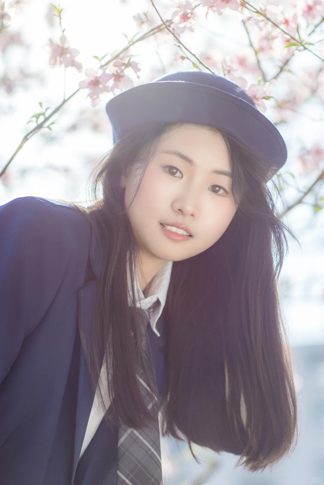 春天花花制服写真