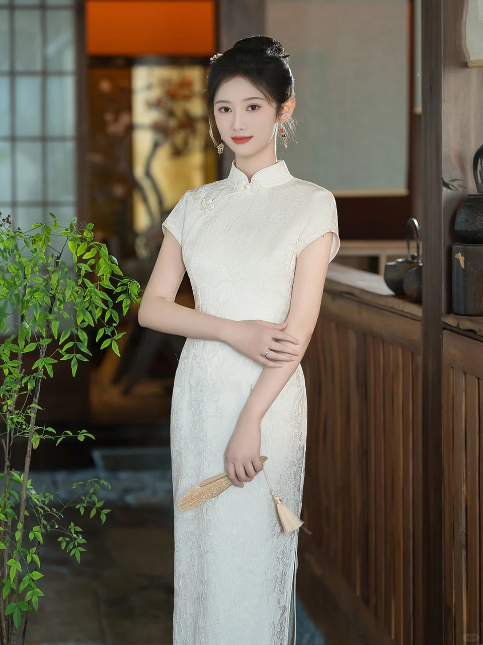 东方美学YYDS❗中式旗袍穿上简直太有氛围感
