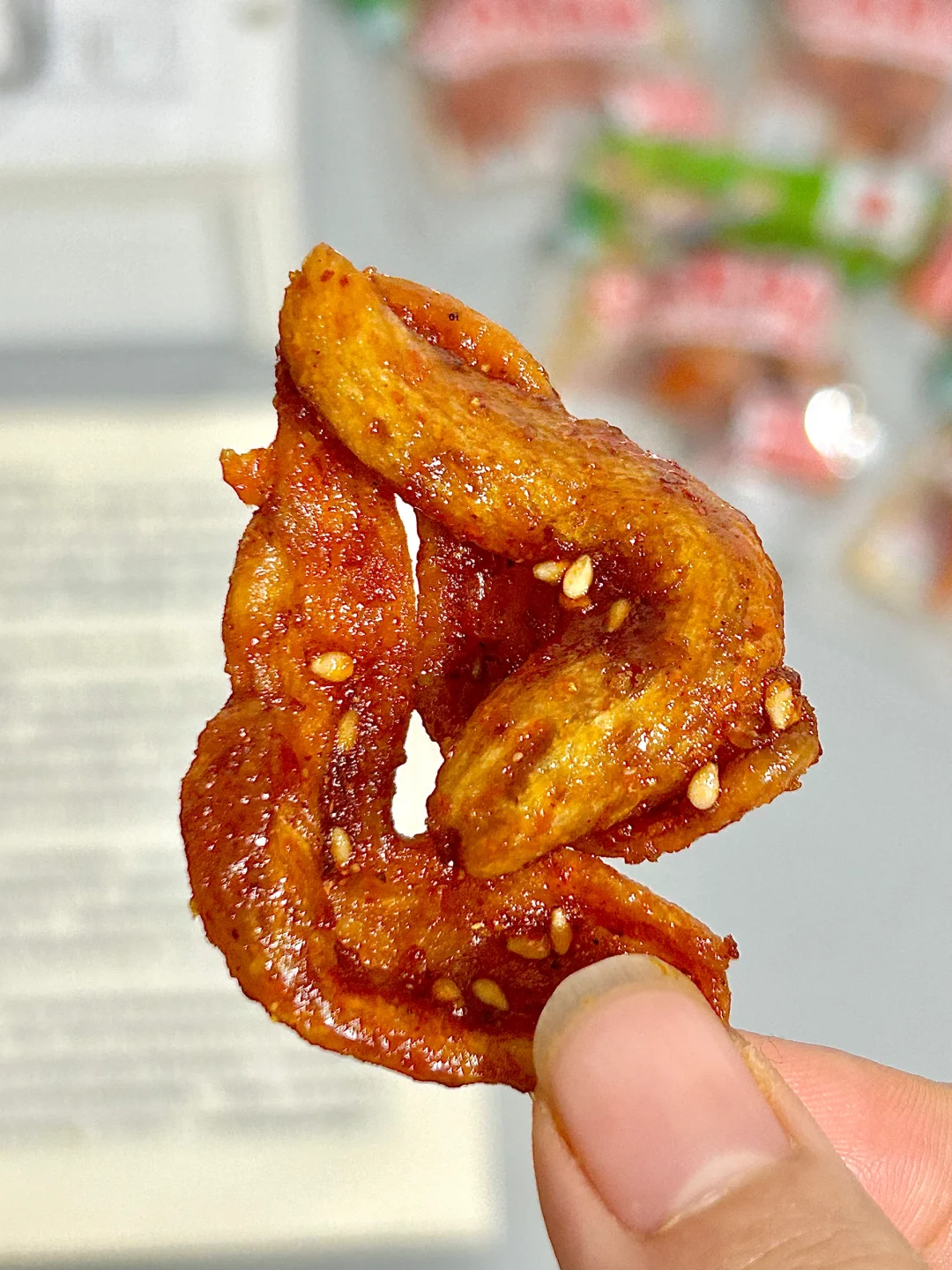 原本给我妹买的素鸡翅，我先替她保管啦～