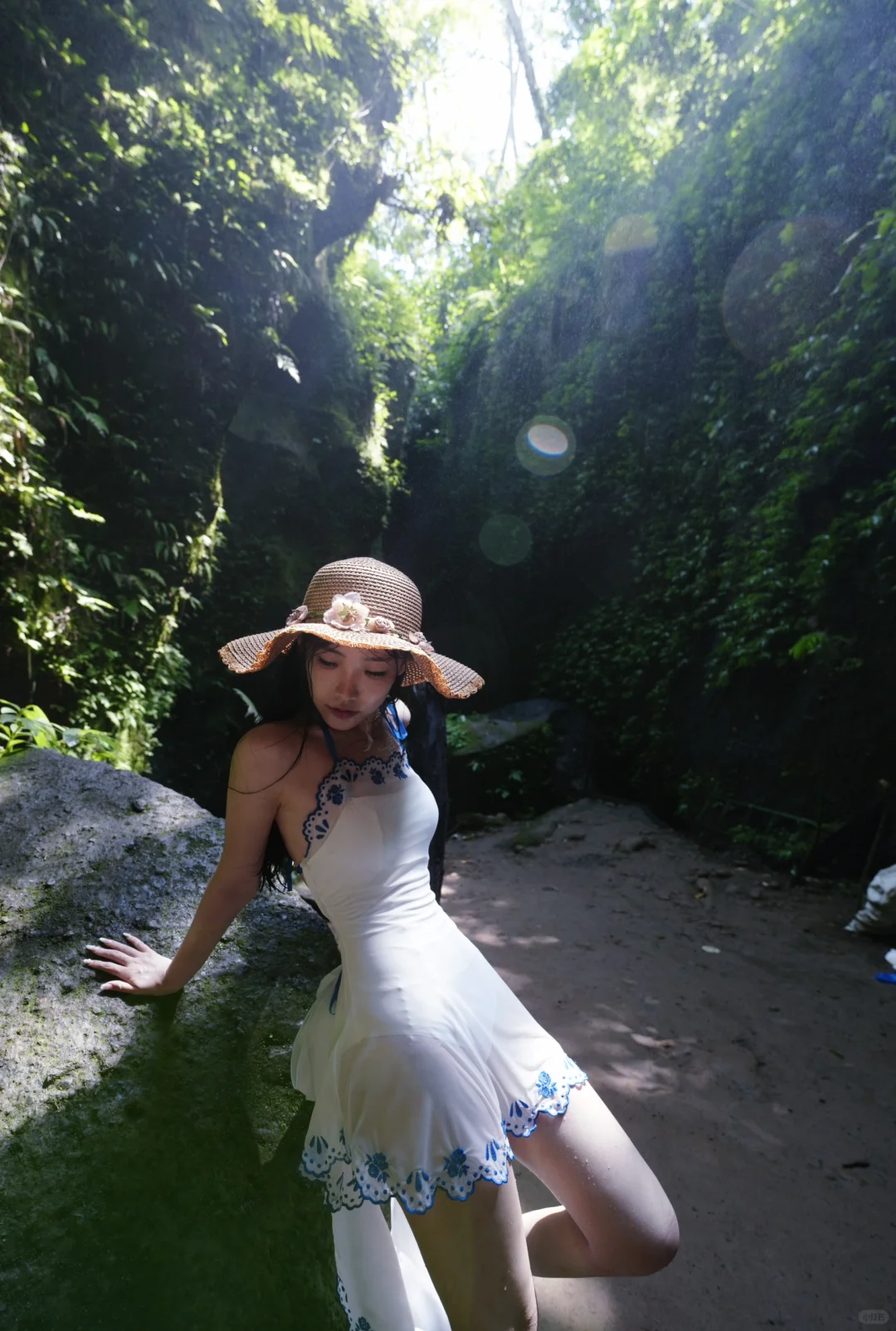 在巴厘岛被美女老外追着要链接