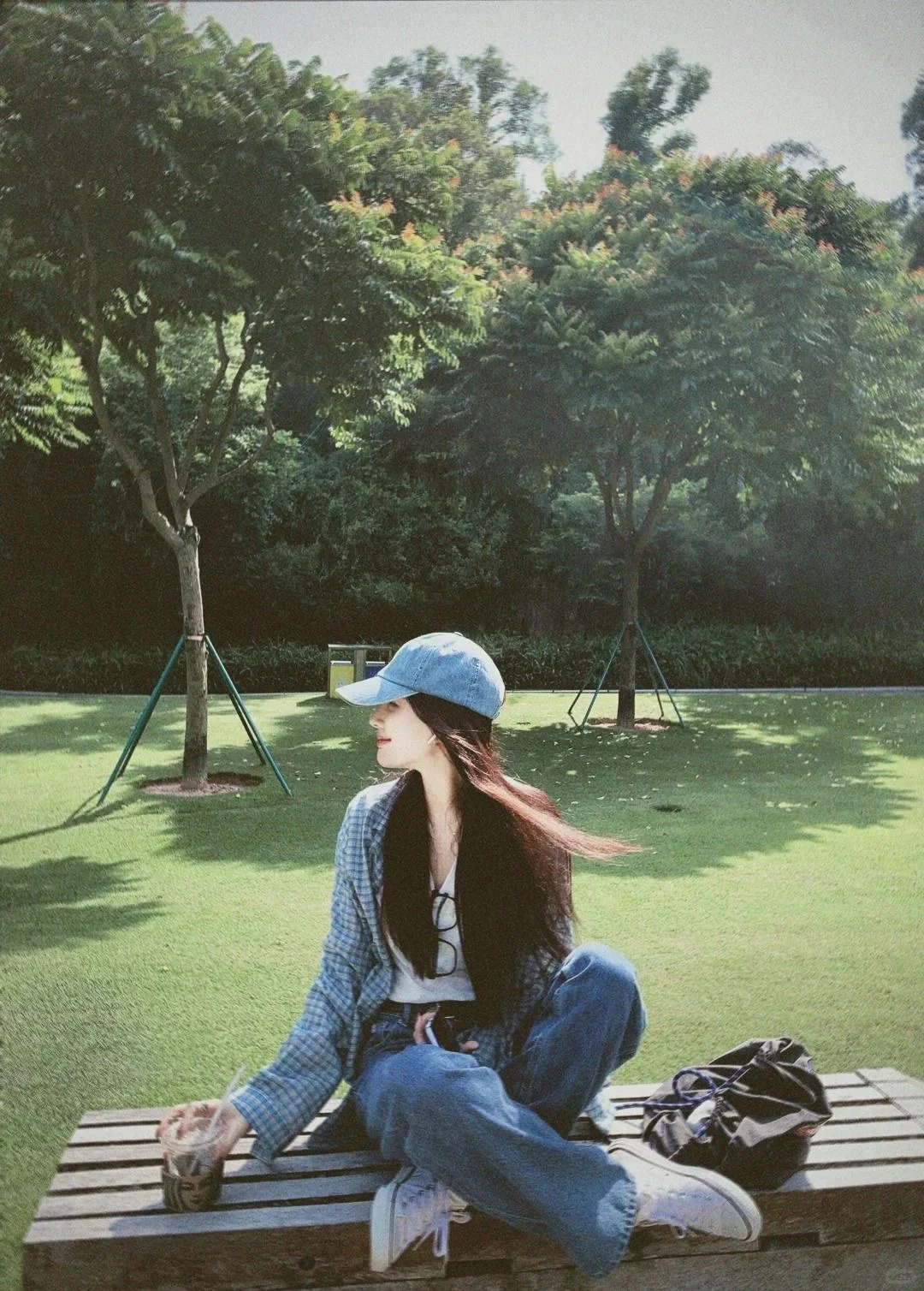 植物园拍照我悟了！存一些公园拍照姿势
