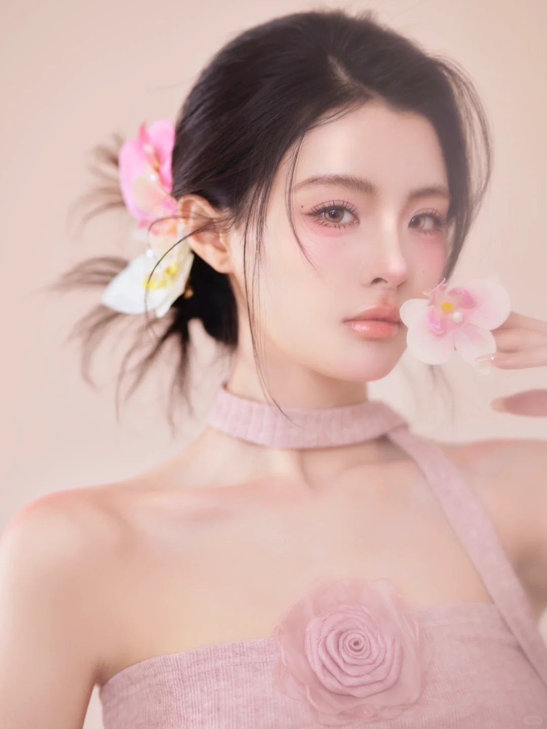 一眼心动 纯欲风蝴蝶兰写真｜济南写真