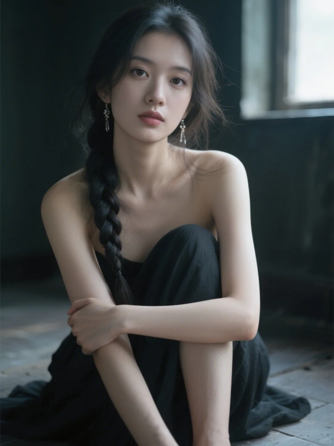 天！被这组氛围感拉满的写真美到失语！