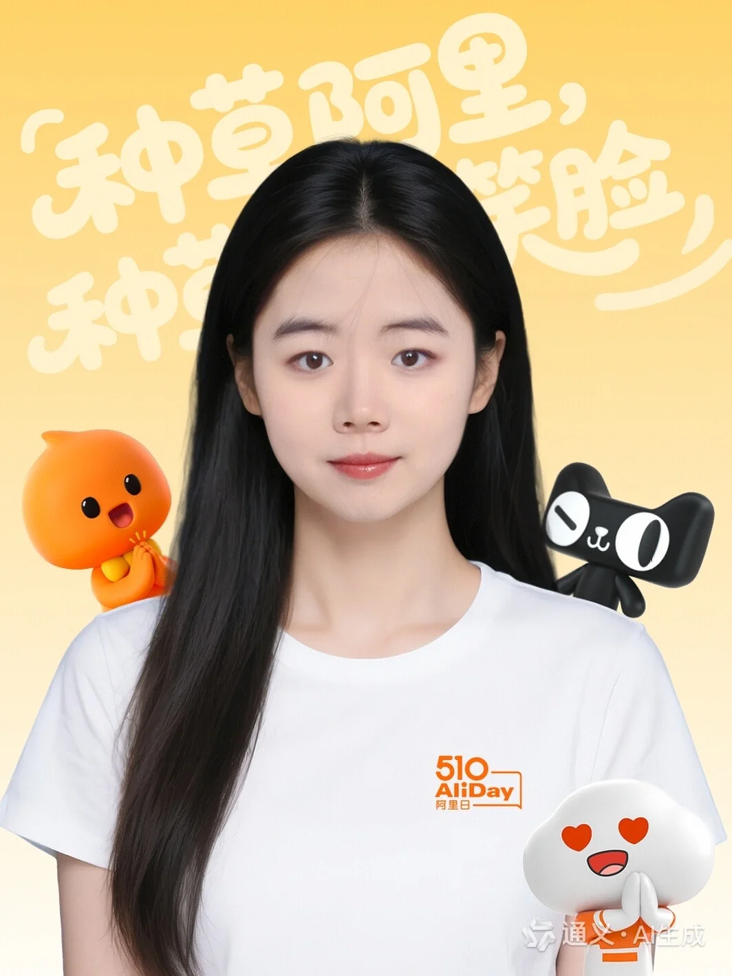 510阿里日湖畔小屋AI写get！猛接事业运！