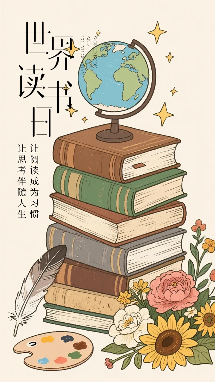世界读书日|插画|文案