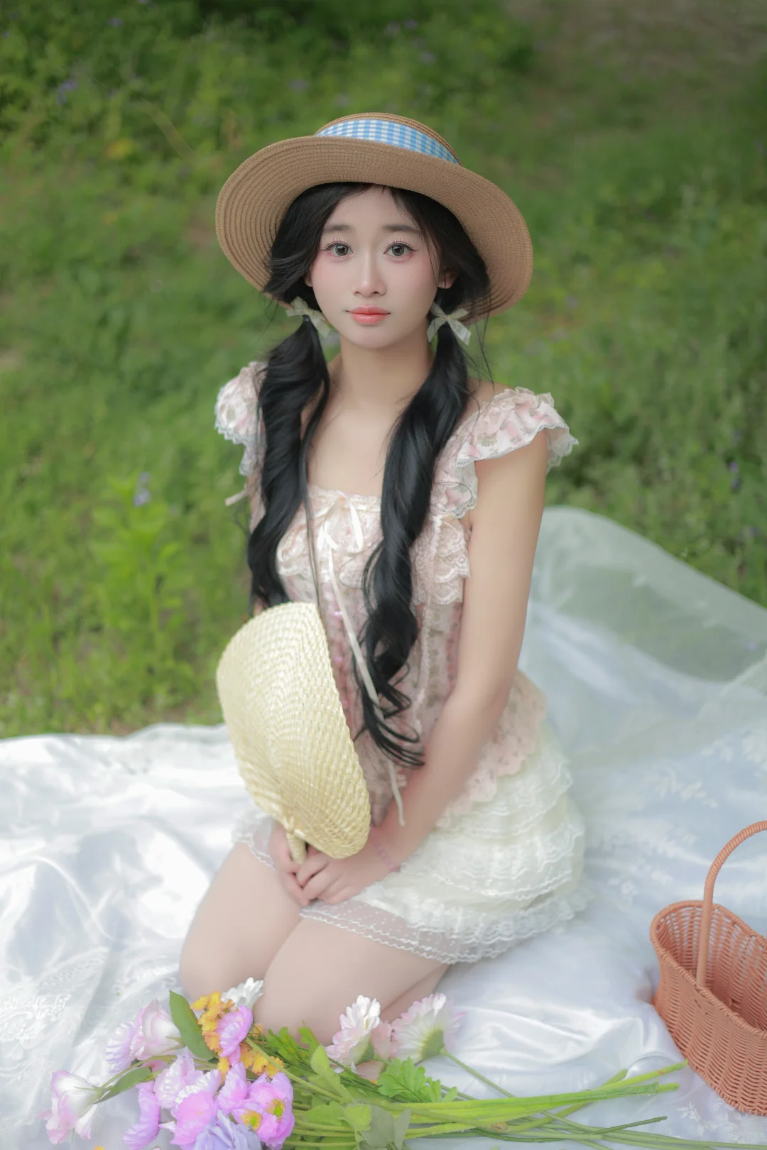 谁还没拍过蓝紫系的女孩儿呢