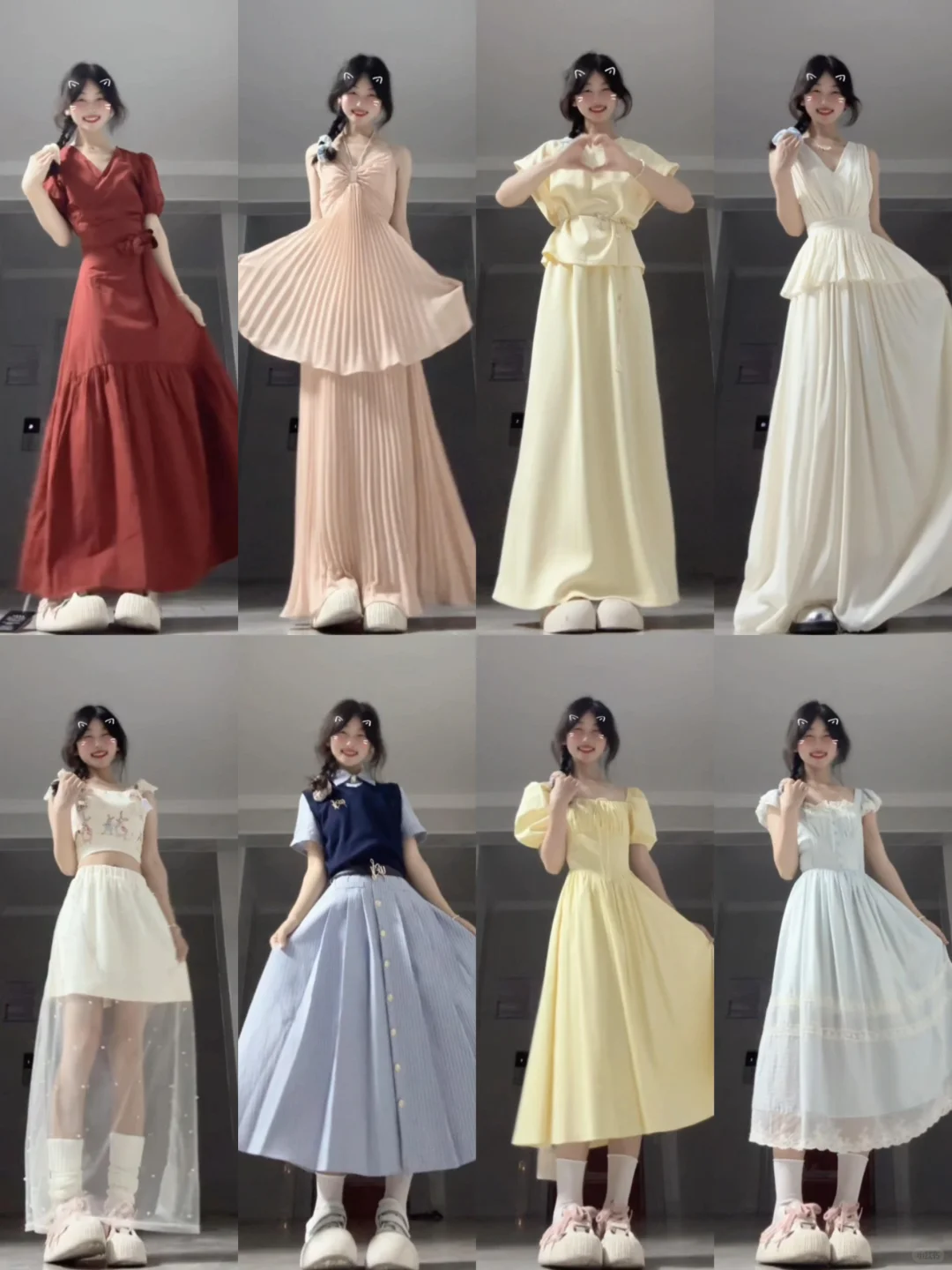 4️⃣8️⃣套👗|仙女裙穿搭分享～🎀