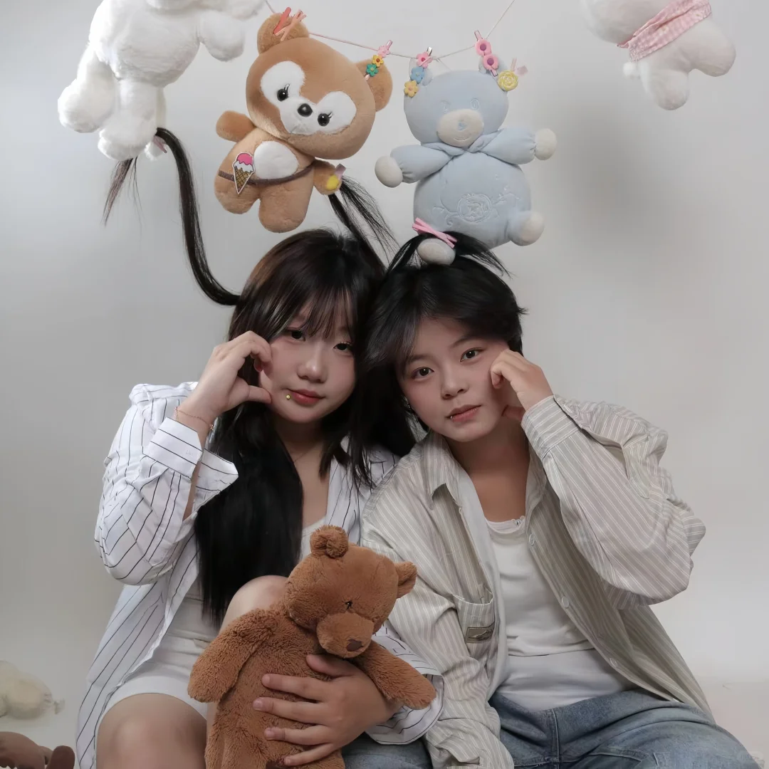 终于和女朋友拍上写真啦！