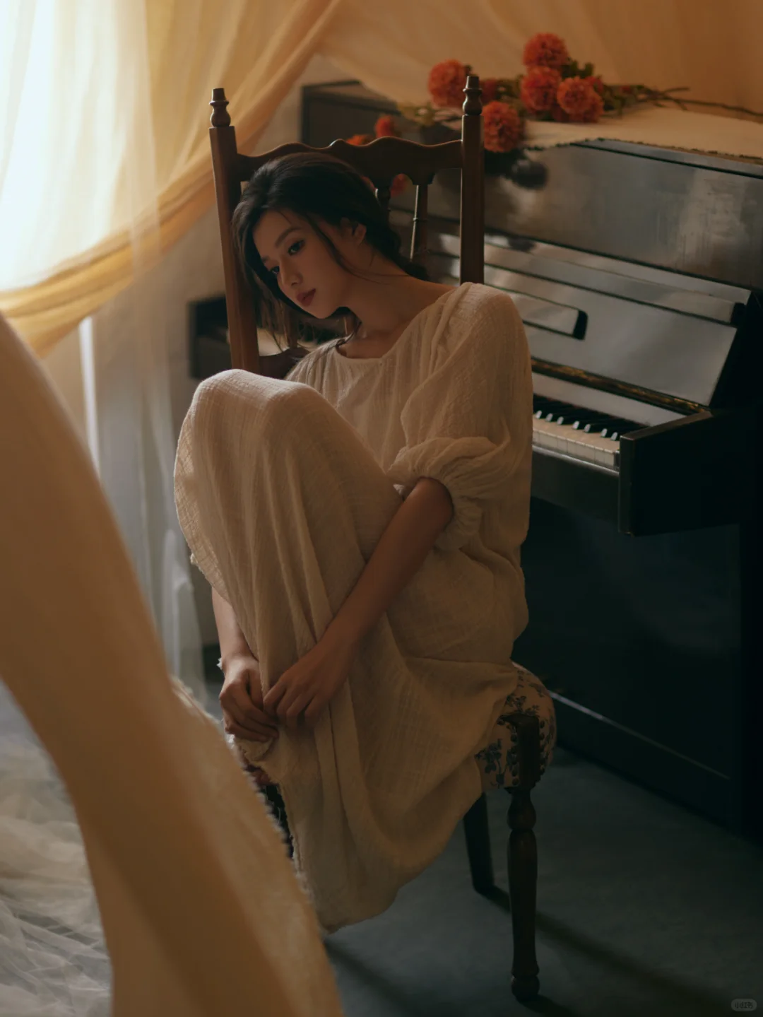 油画中的少女✨以优雅诠释浪漫主义