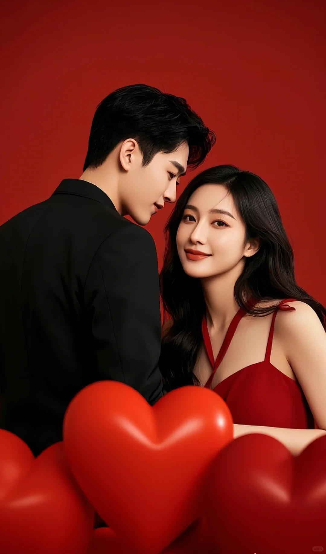 恋爱的男女主这样拍超甜～情人节快乐【ai】