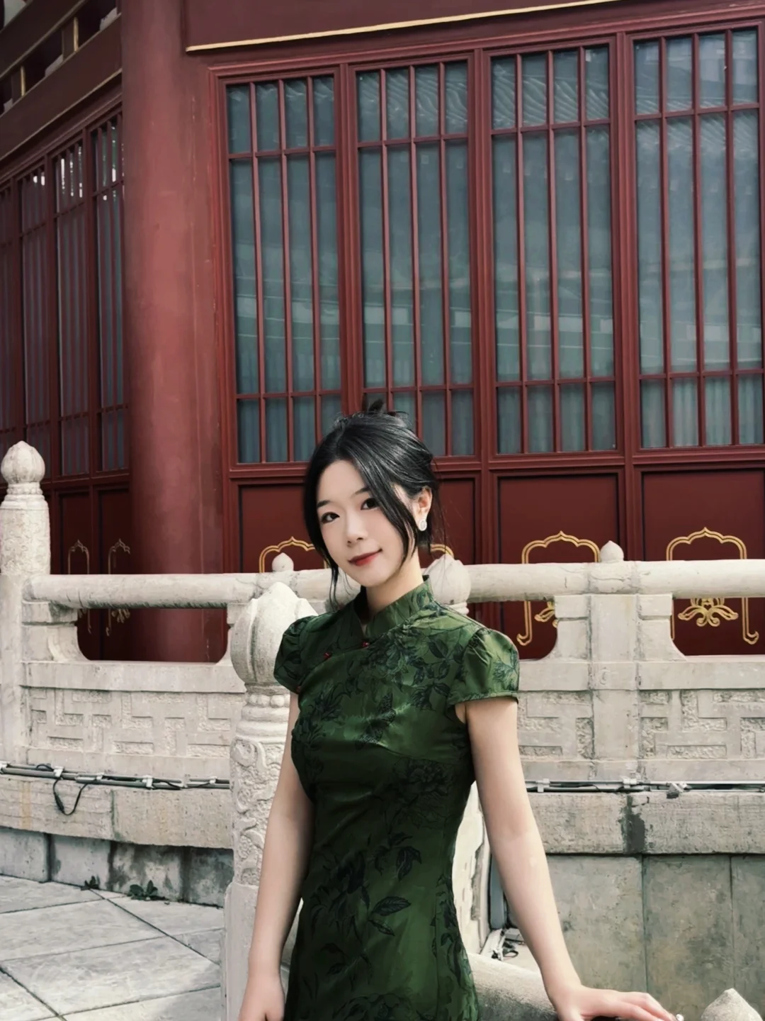 爱上了旗袍