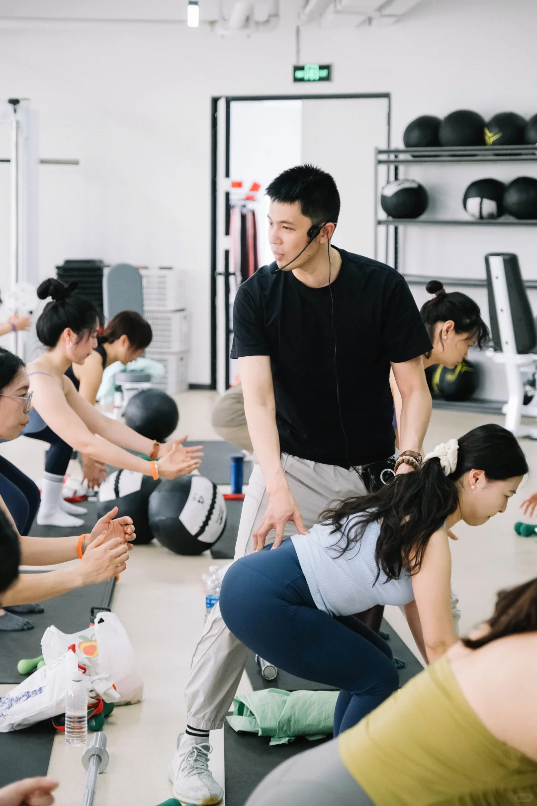 女孩子也可以大方的撸铁呀～